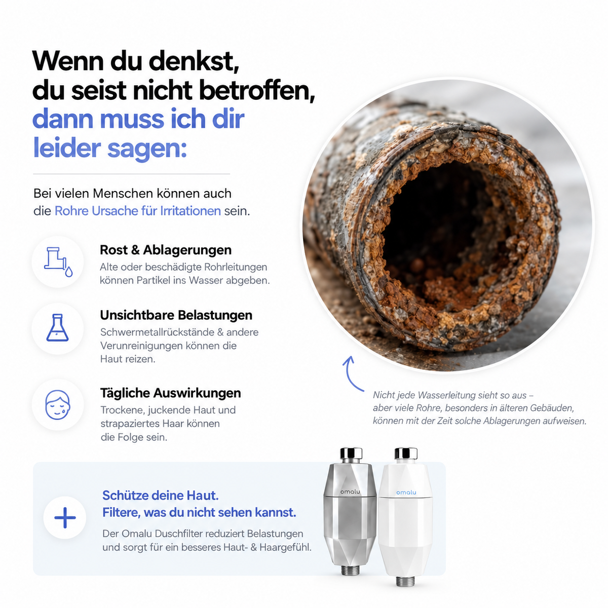 Omalu Duschfilter