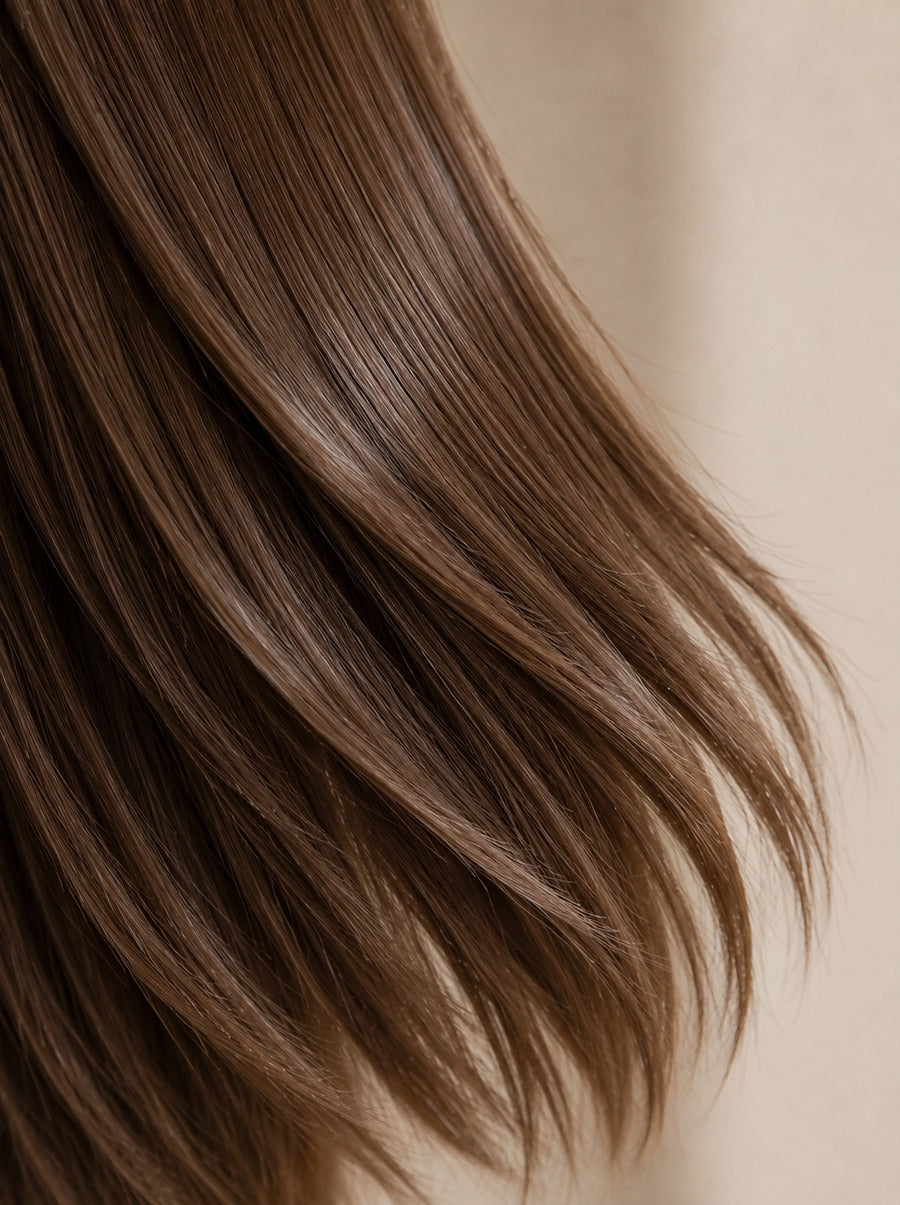 Haare nachher – glänzend und kräftig
