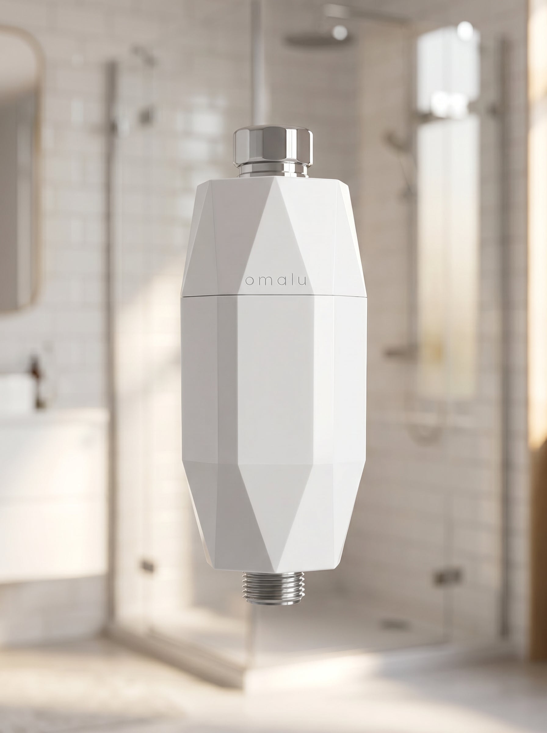 Omalu Duschfilter Filterprozess
